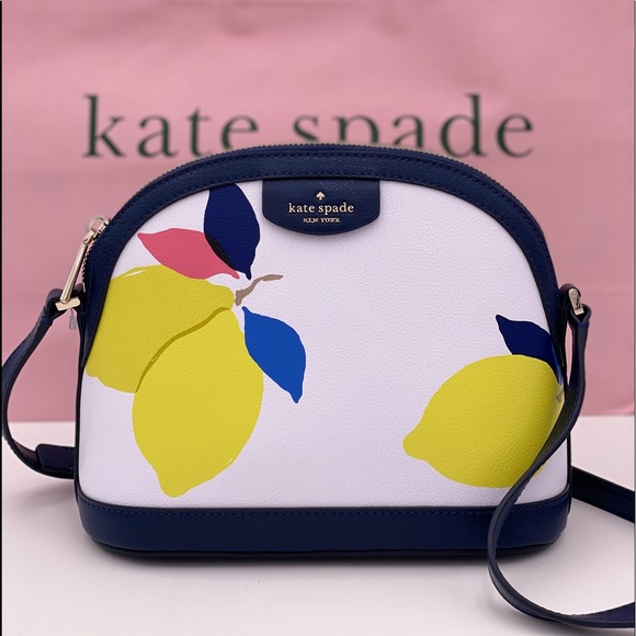 kate spade Handbags - Kate Spade-Sylvia LemonZest Dome Crossbody
